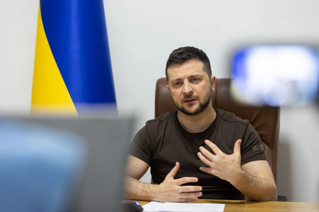 President of Ukraine Volodymyr Zelenskyy.
