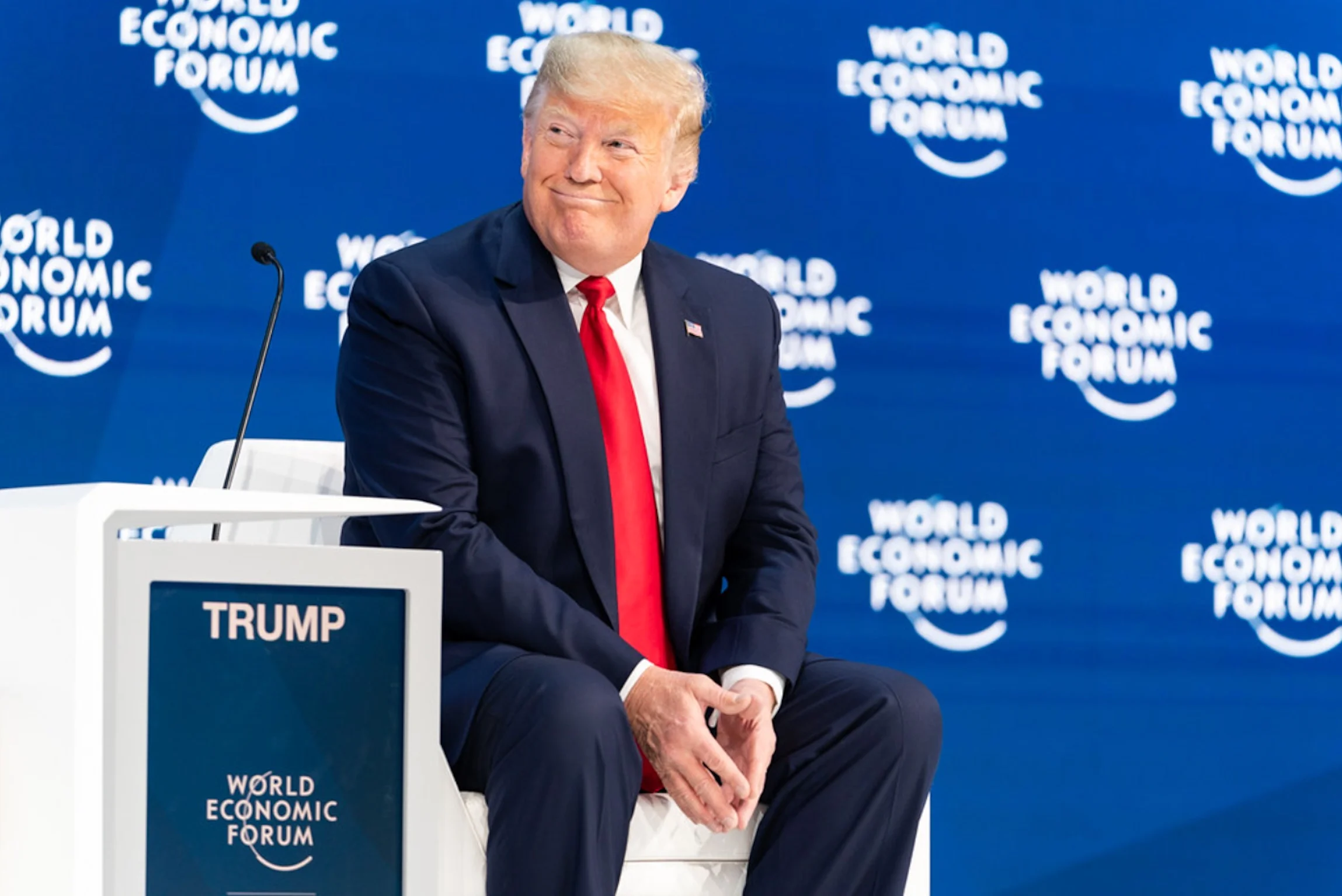 President Donald J. Trump in the Annual World Economic Forum meeting