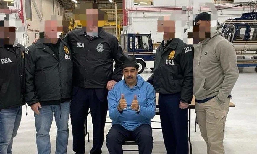 Nicolás Maduro appears in Manhattan federal court Monday, New York.
