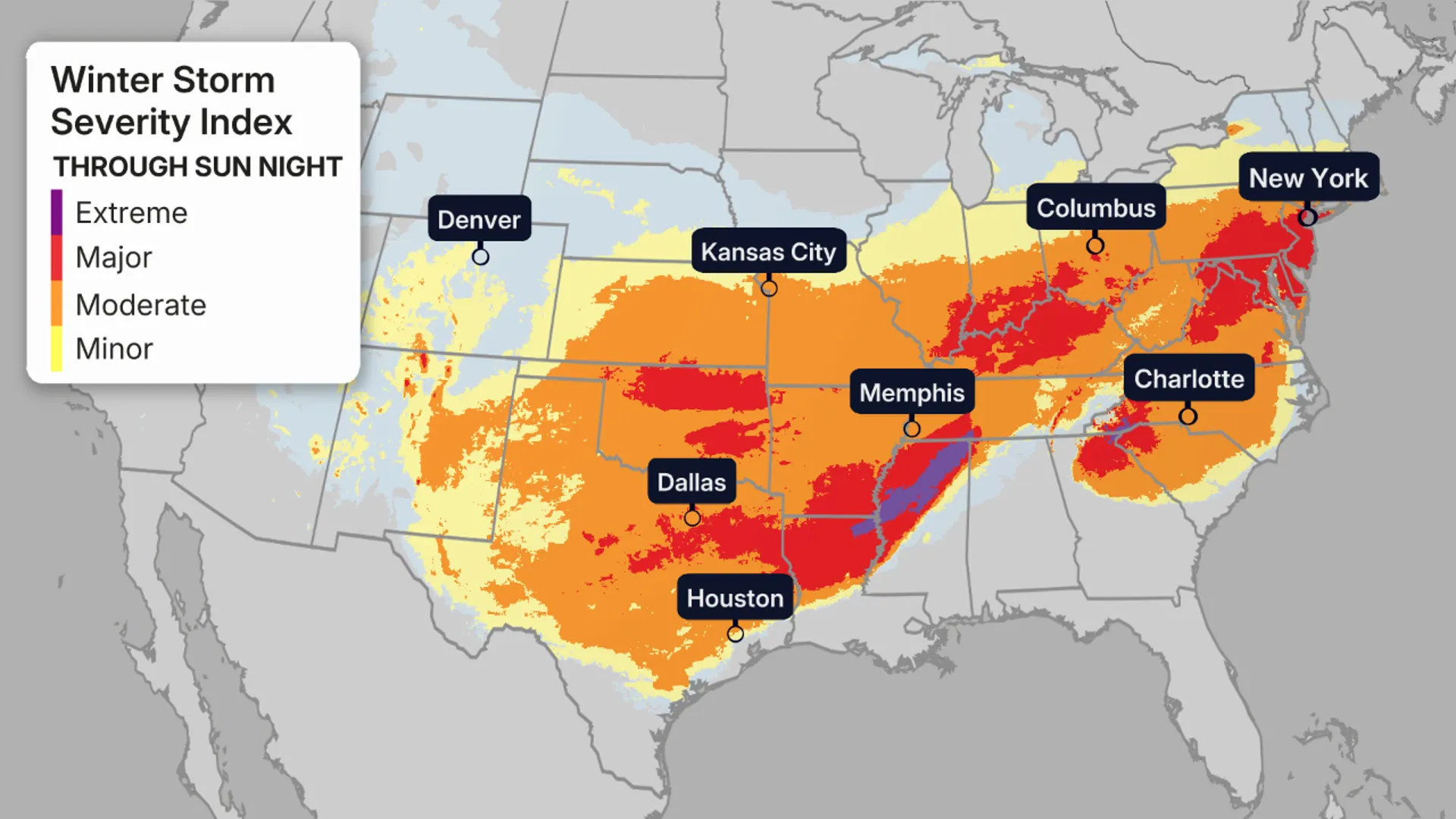 Winter Storm severity Index