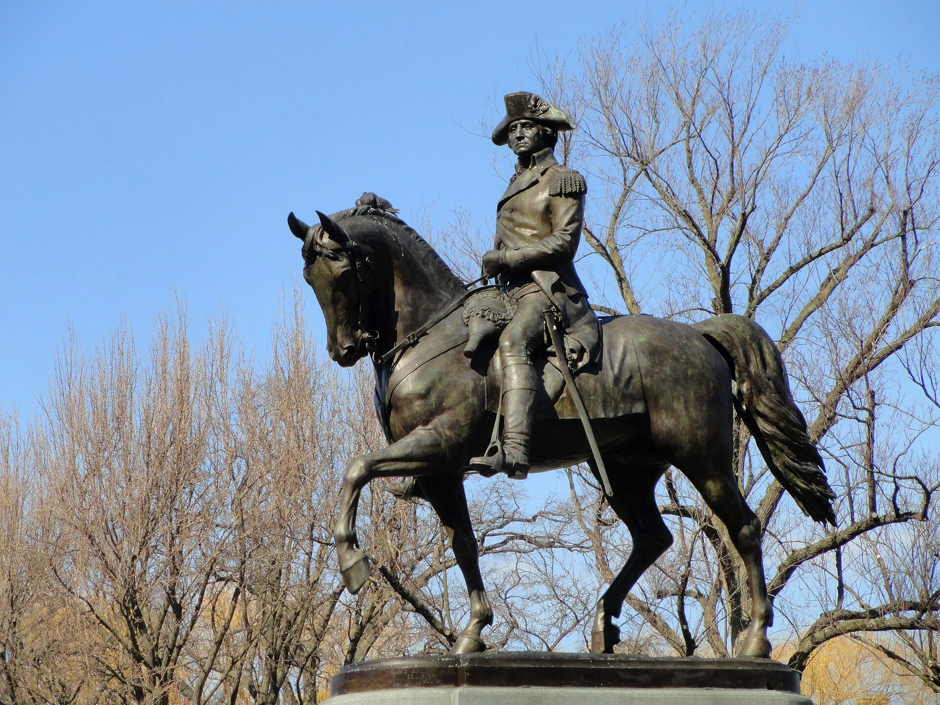 George Washington statue in the Boston Public Garden, Boston