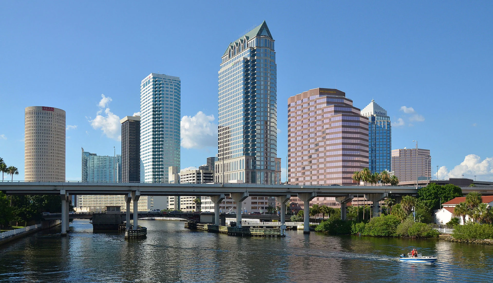 Downtown Tampa, Florida.