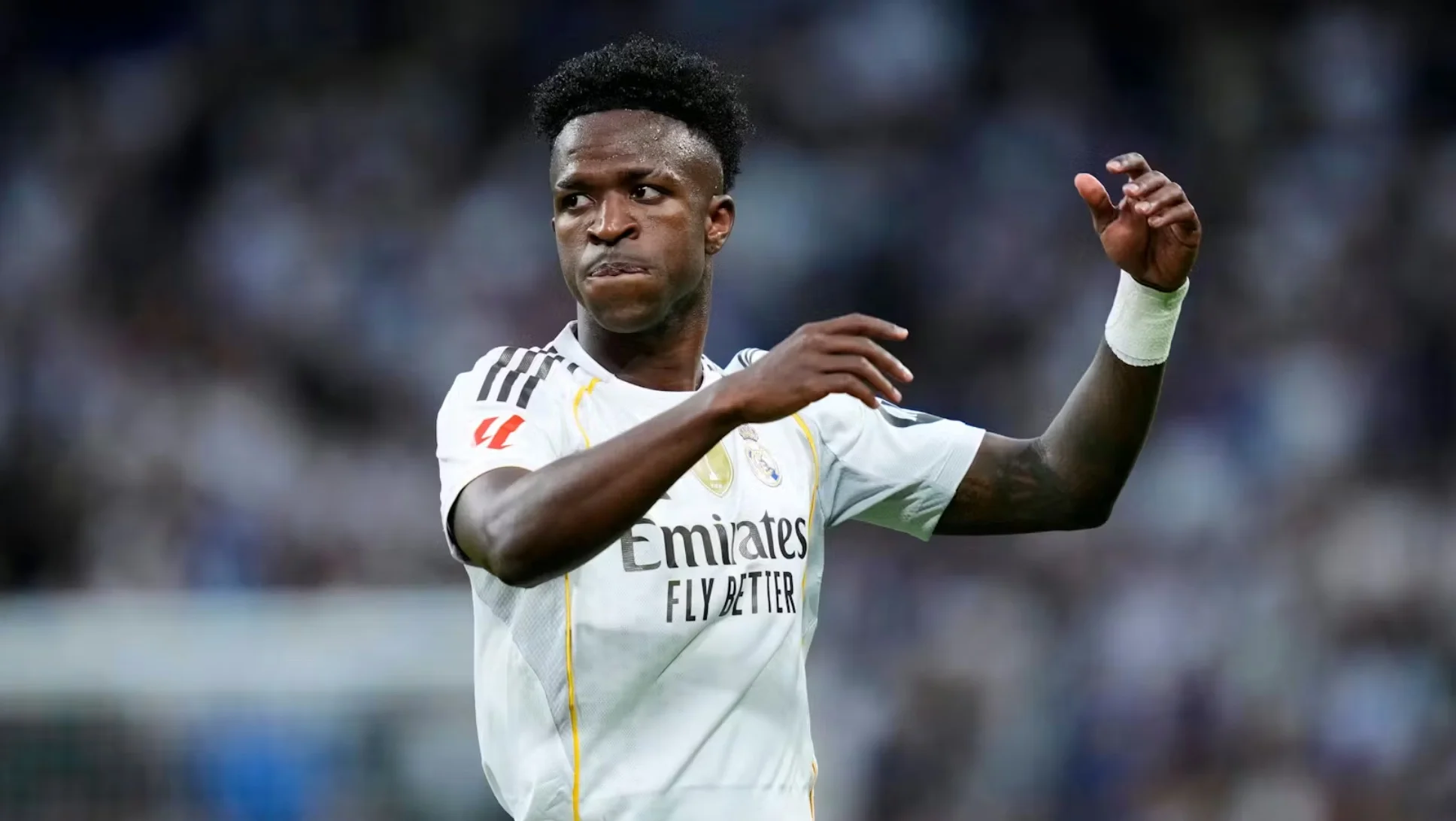 Real Madrid forward Vinícius Júnior.