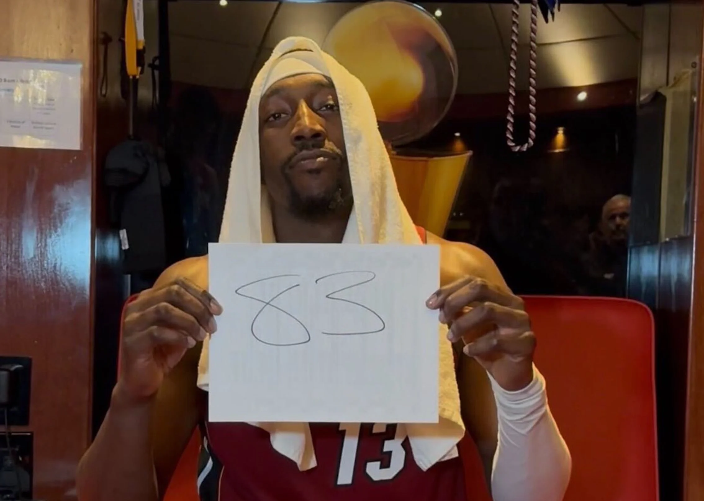 Bam Adebayo just dropped 83 points on the Wizards.