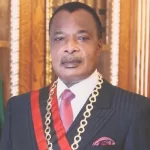 Republic of Congo President Dennis Sassou N'guesso.