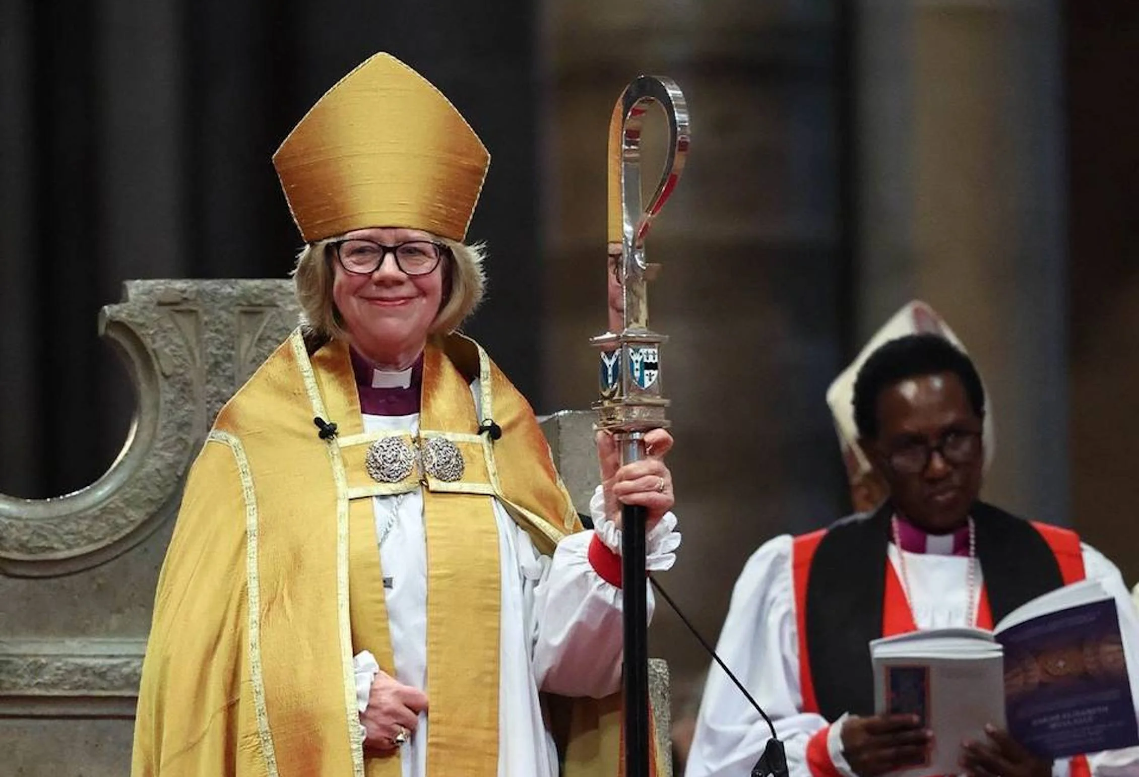 Sarah Mullally first female Archbishop of Canterbury.