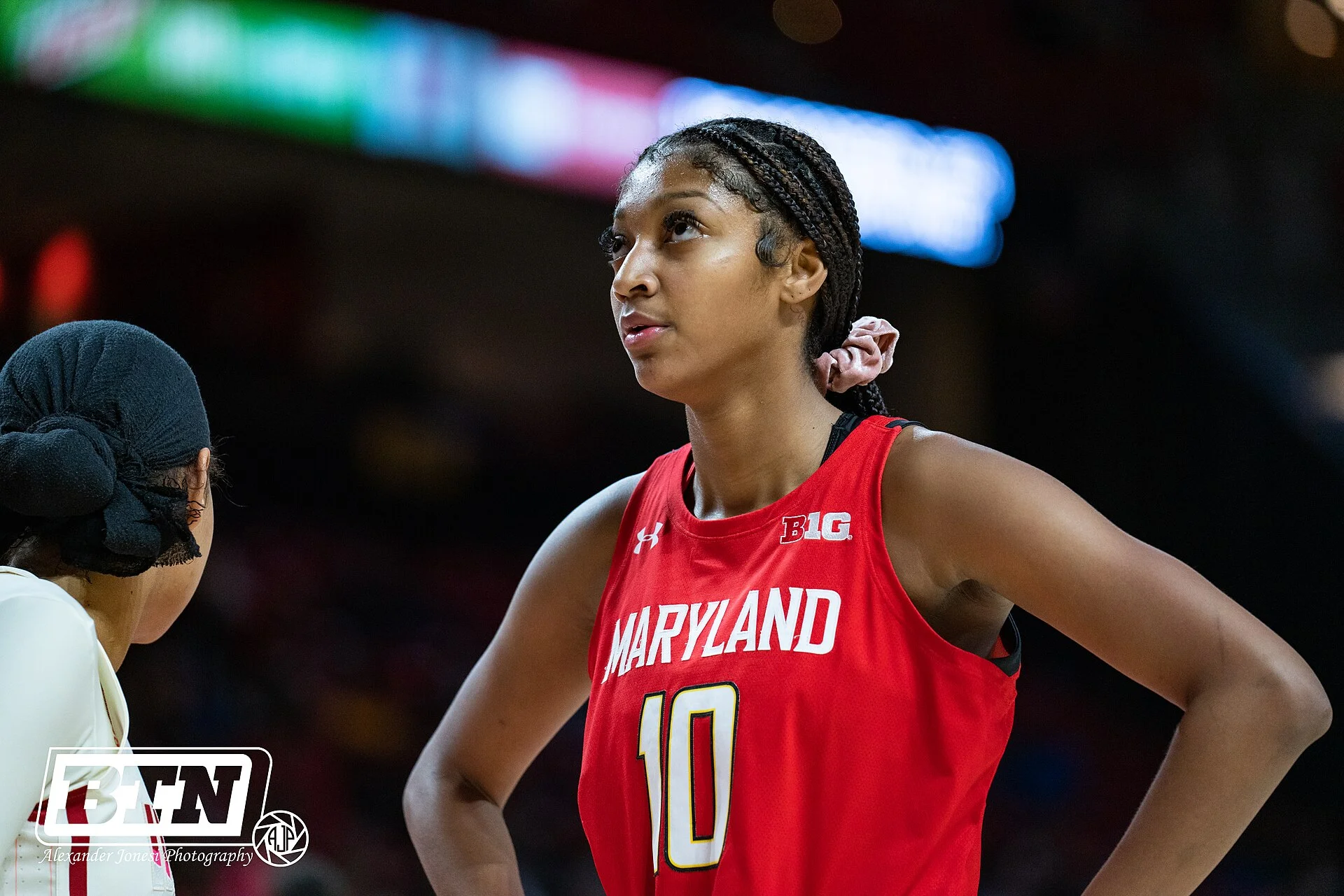 WNBA All-Star Angel Reese.