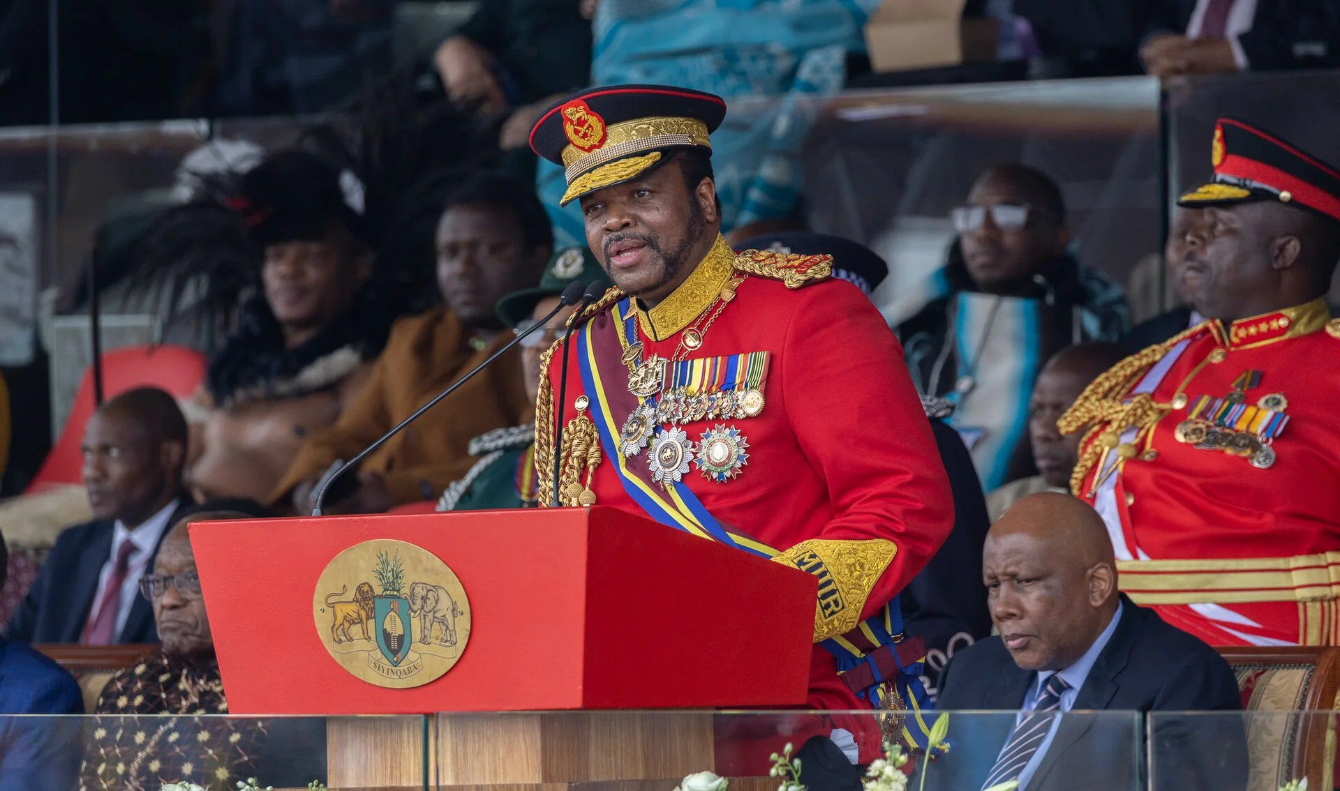 King Mswati III