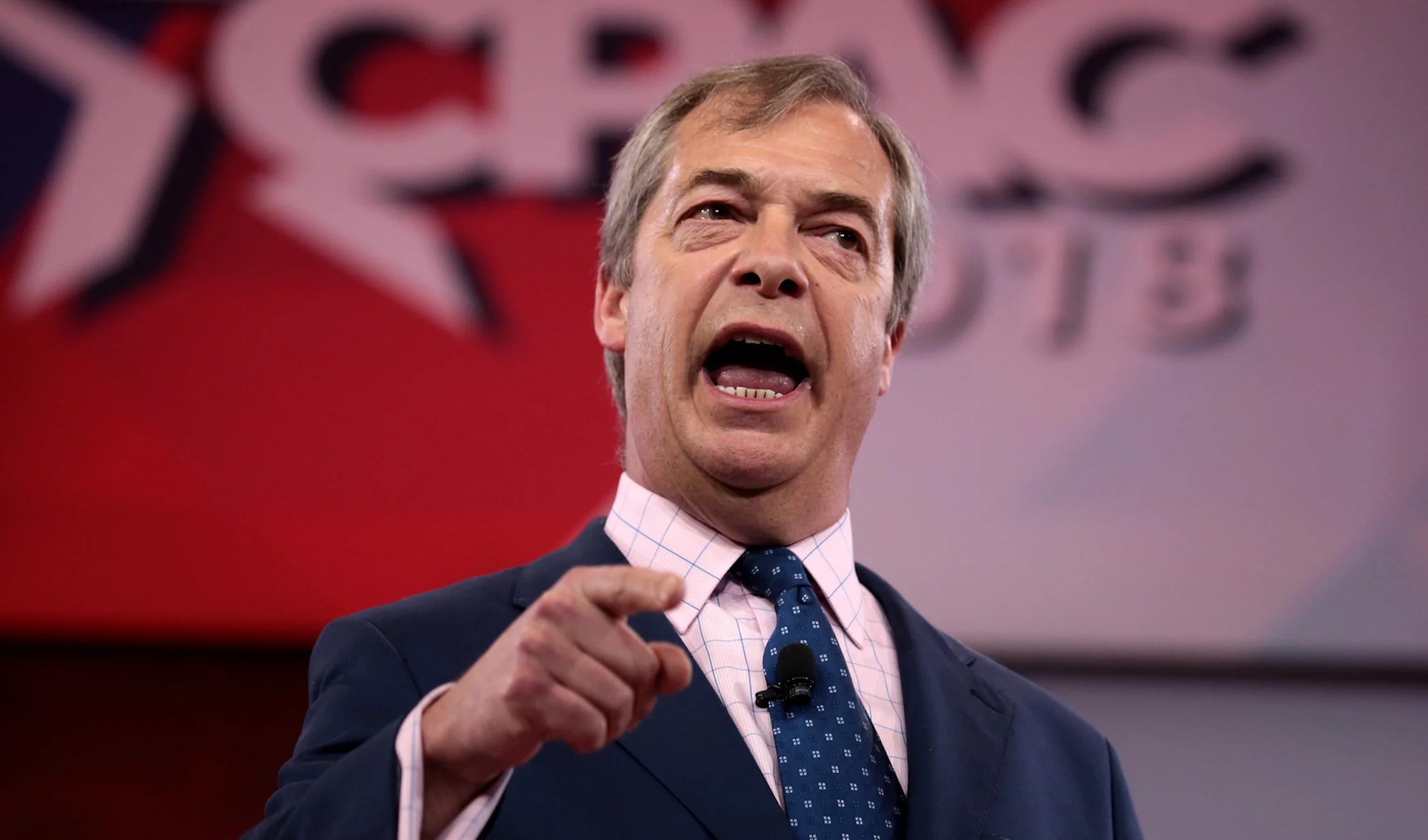 Britain's Reform UK leader Nigel Farage