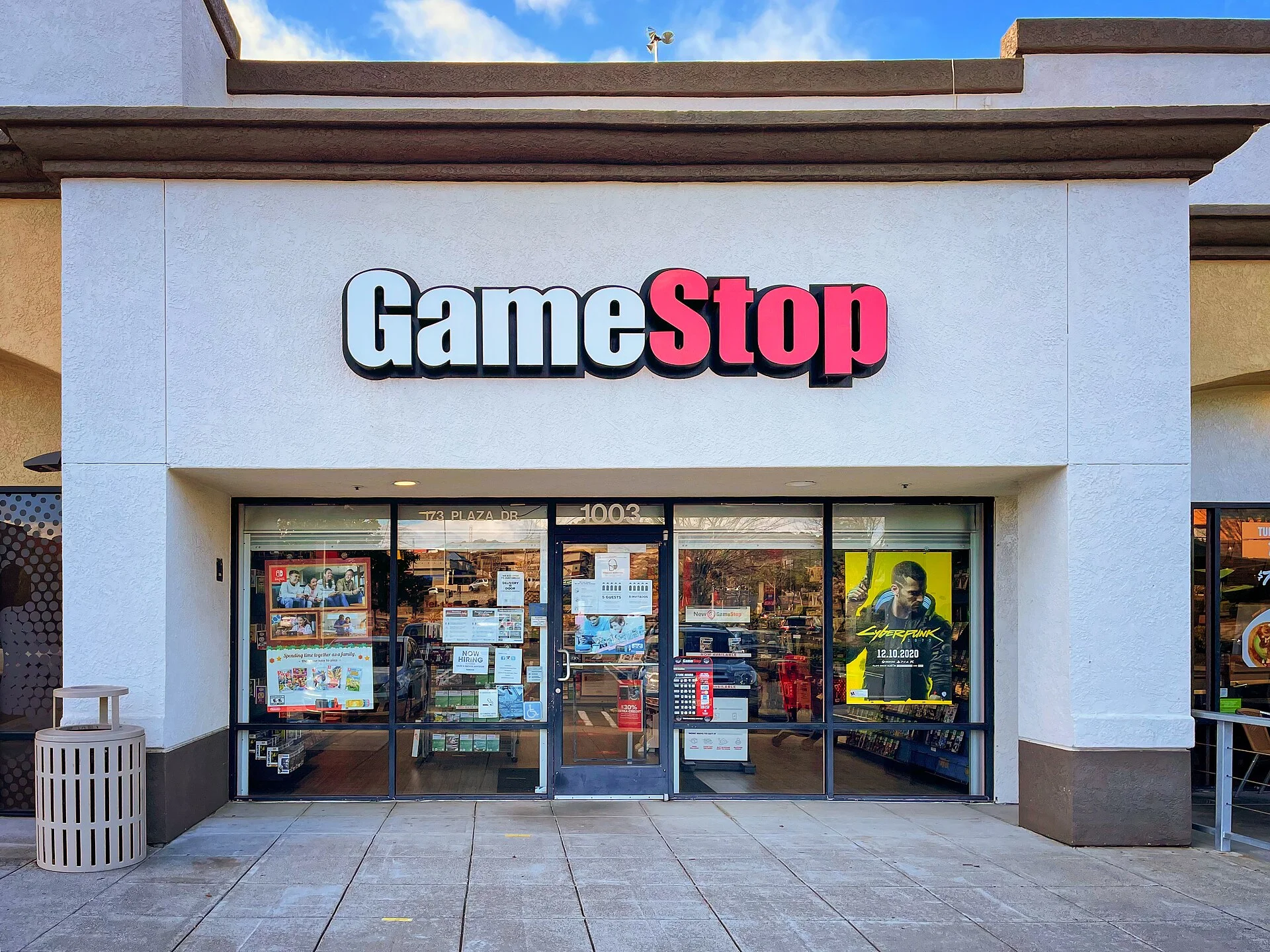 A GameStop retail store location in Vallejo, California.