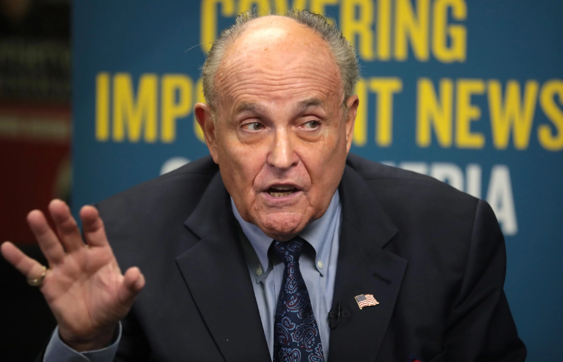 Former Mayor Rudy Giuliani