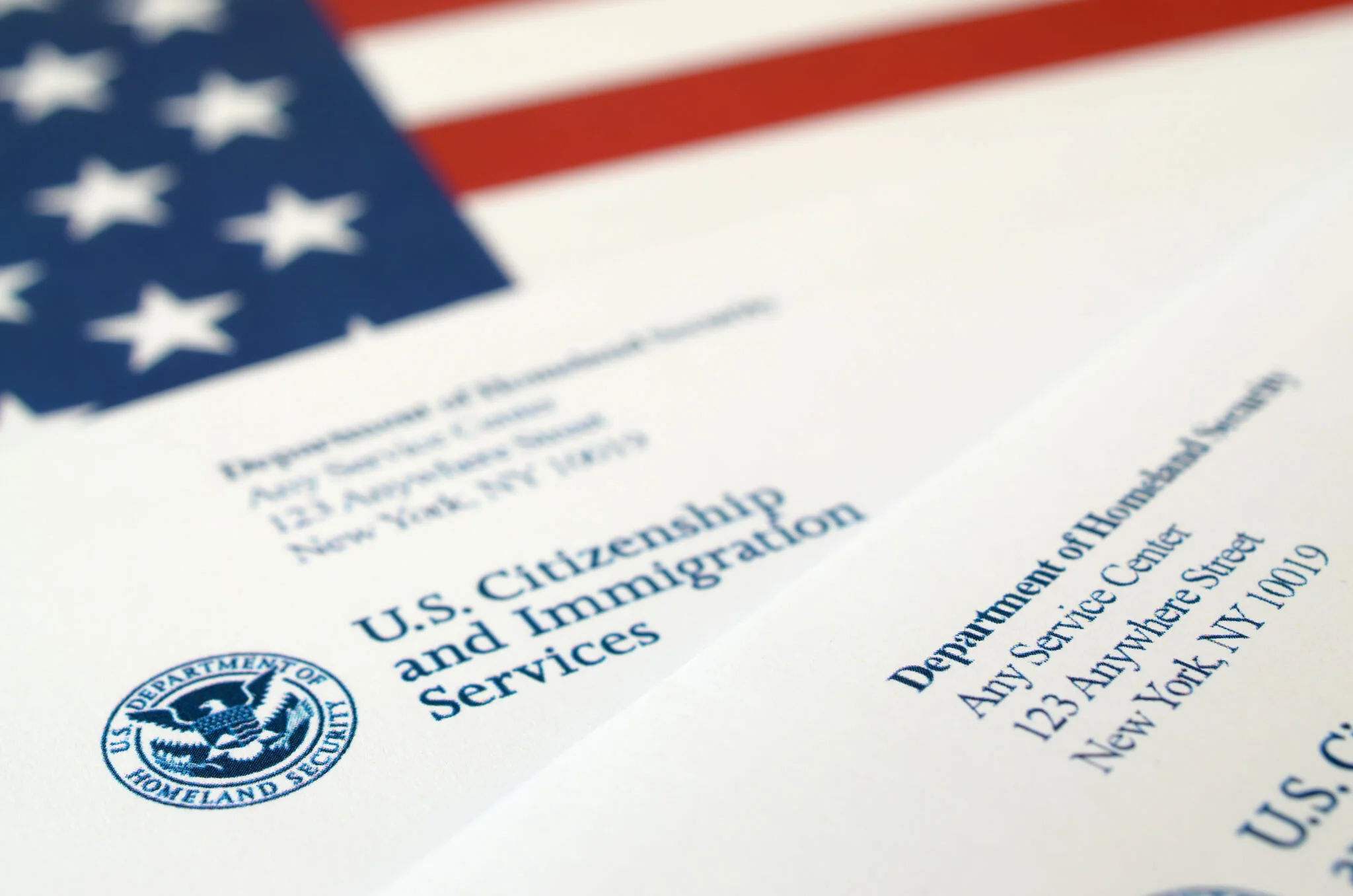 USCIS letter.