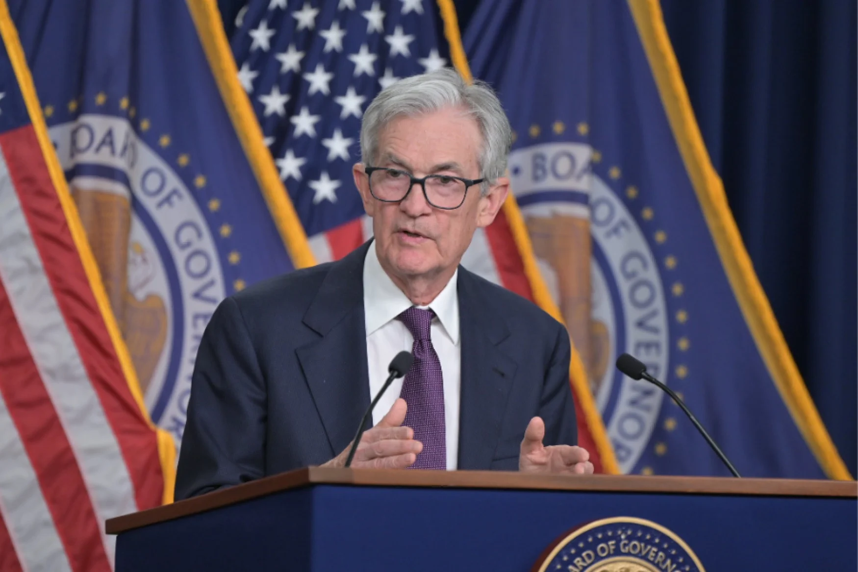 Fed chair Jerome Powell.