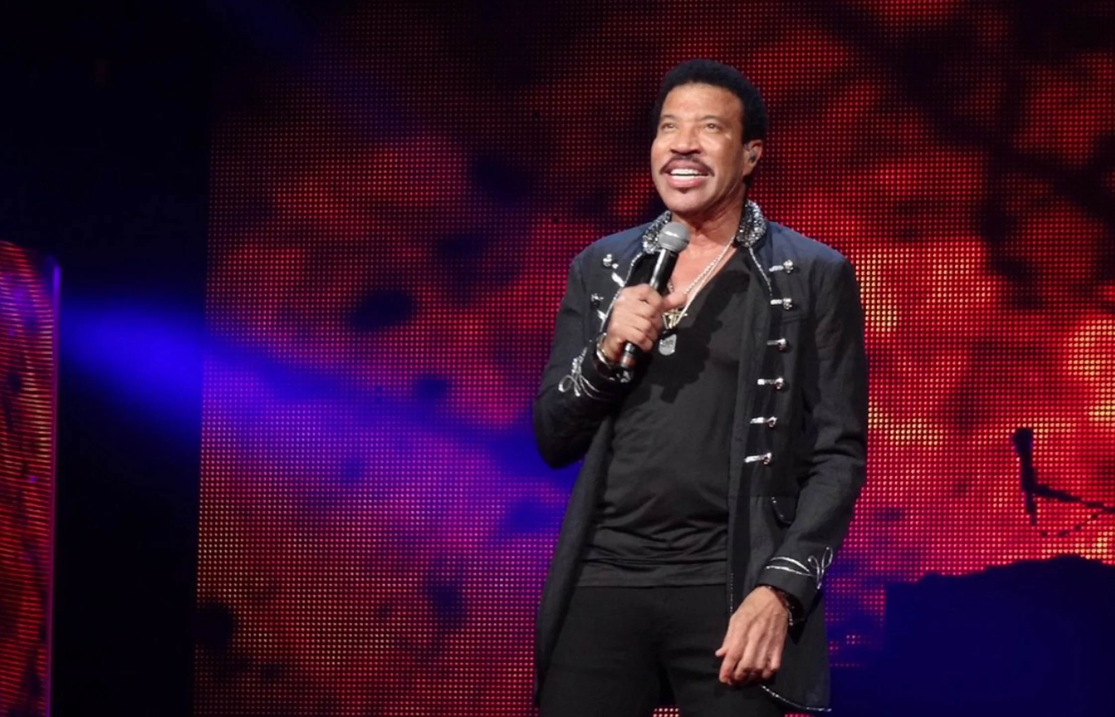 Lionel Richie live at the O2 World, Berlin on 17 February 2015 during his All The Hits All Night Long 2015 European Tour.