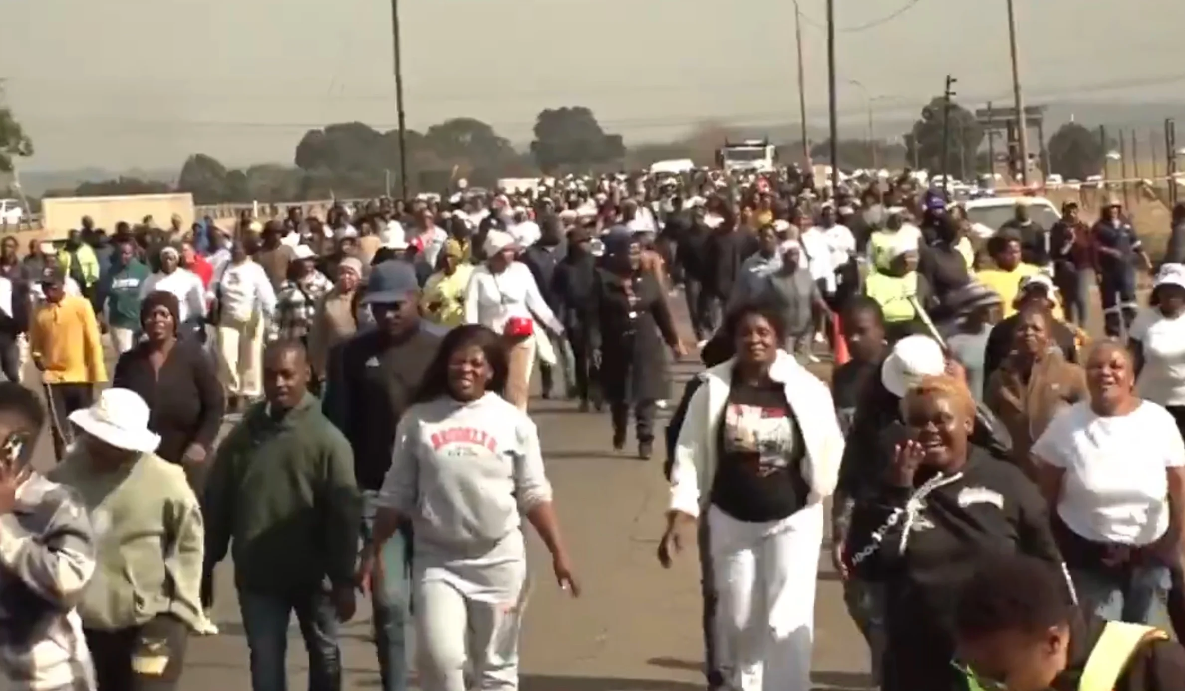 A wave of xenophobic attacks in South Africa.