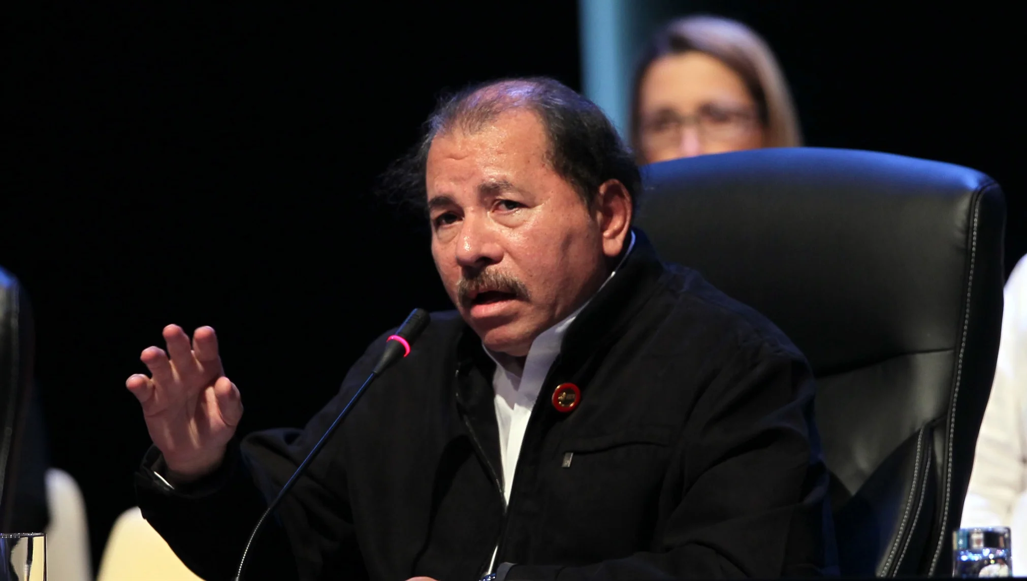 Daniel Ortega, presidente de Nicaragua.