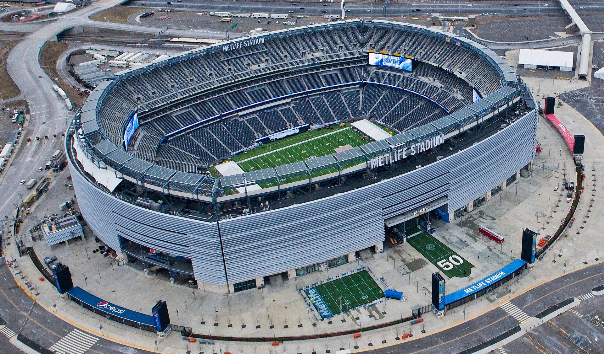 Metlife stadium.