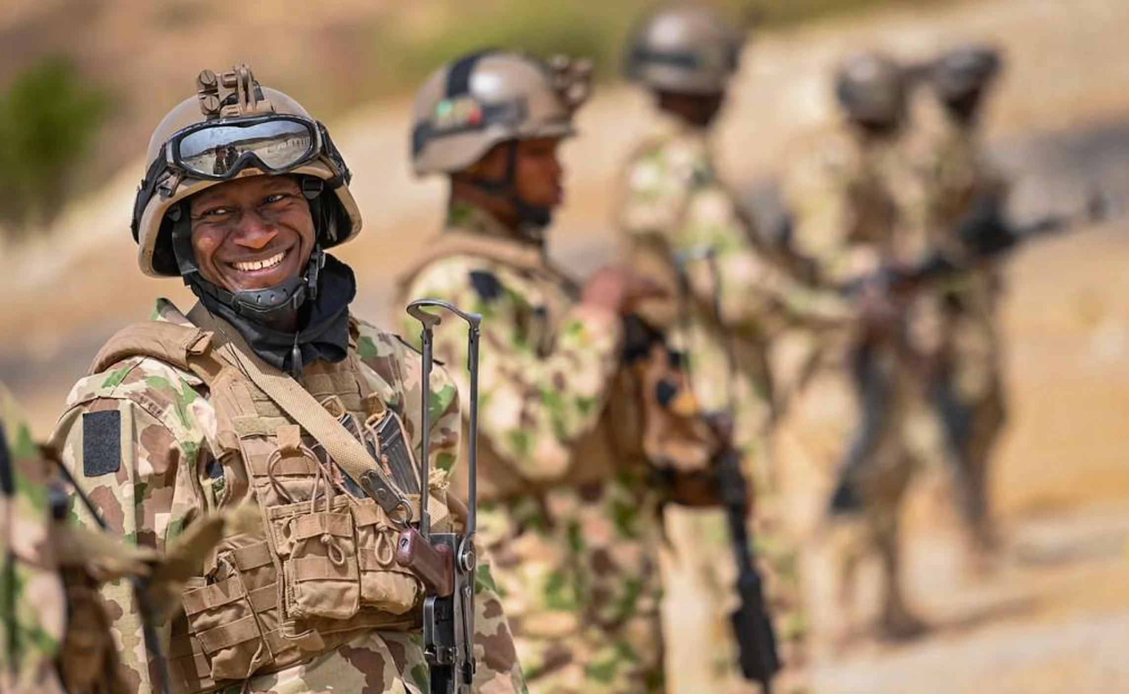A Nigerian Army Soldier l