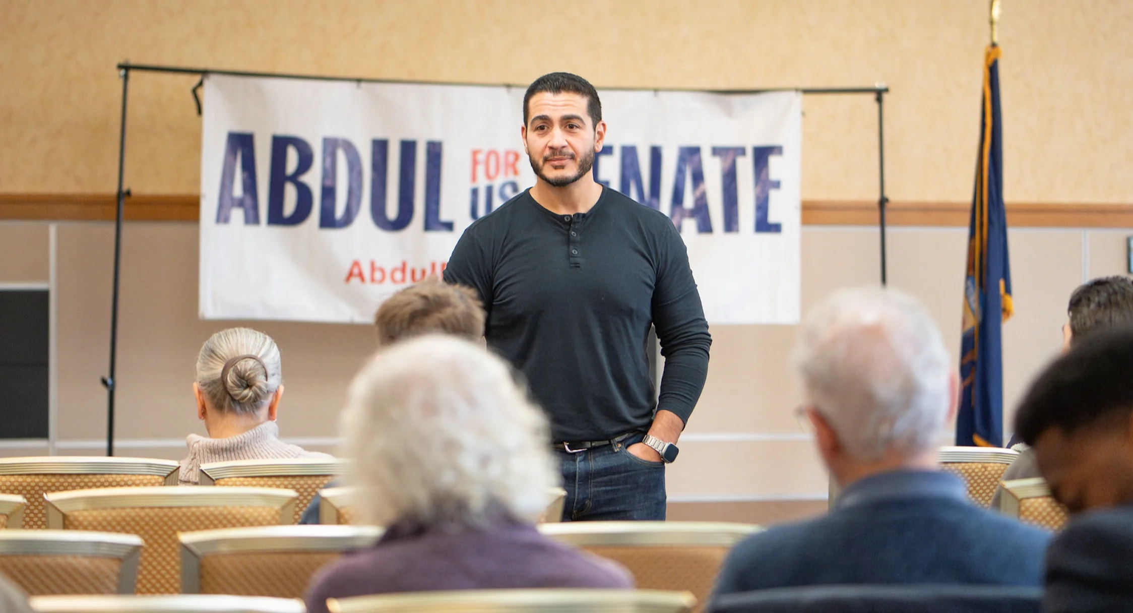 US Senate candidate for michigan Abdul El-Sayed