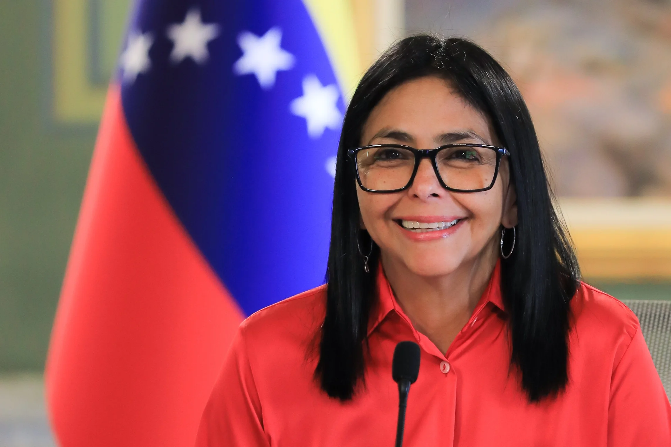 Venezuela Interim President Delcy Rodríguez.