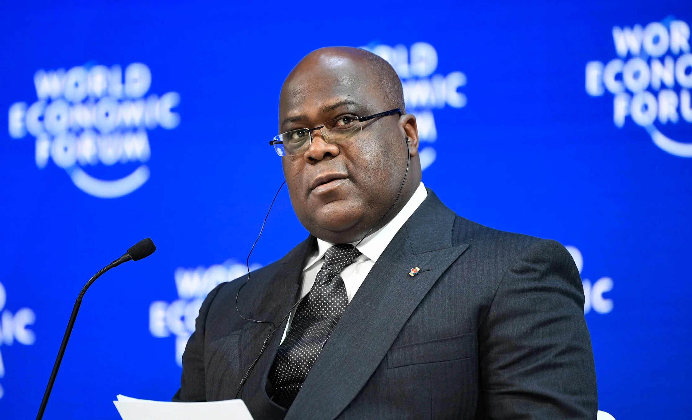 Felix Tshisekedi, President of the Democratic Republic of the Congo.