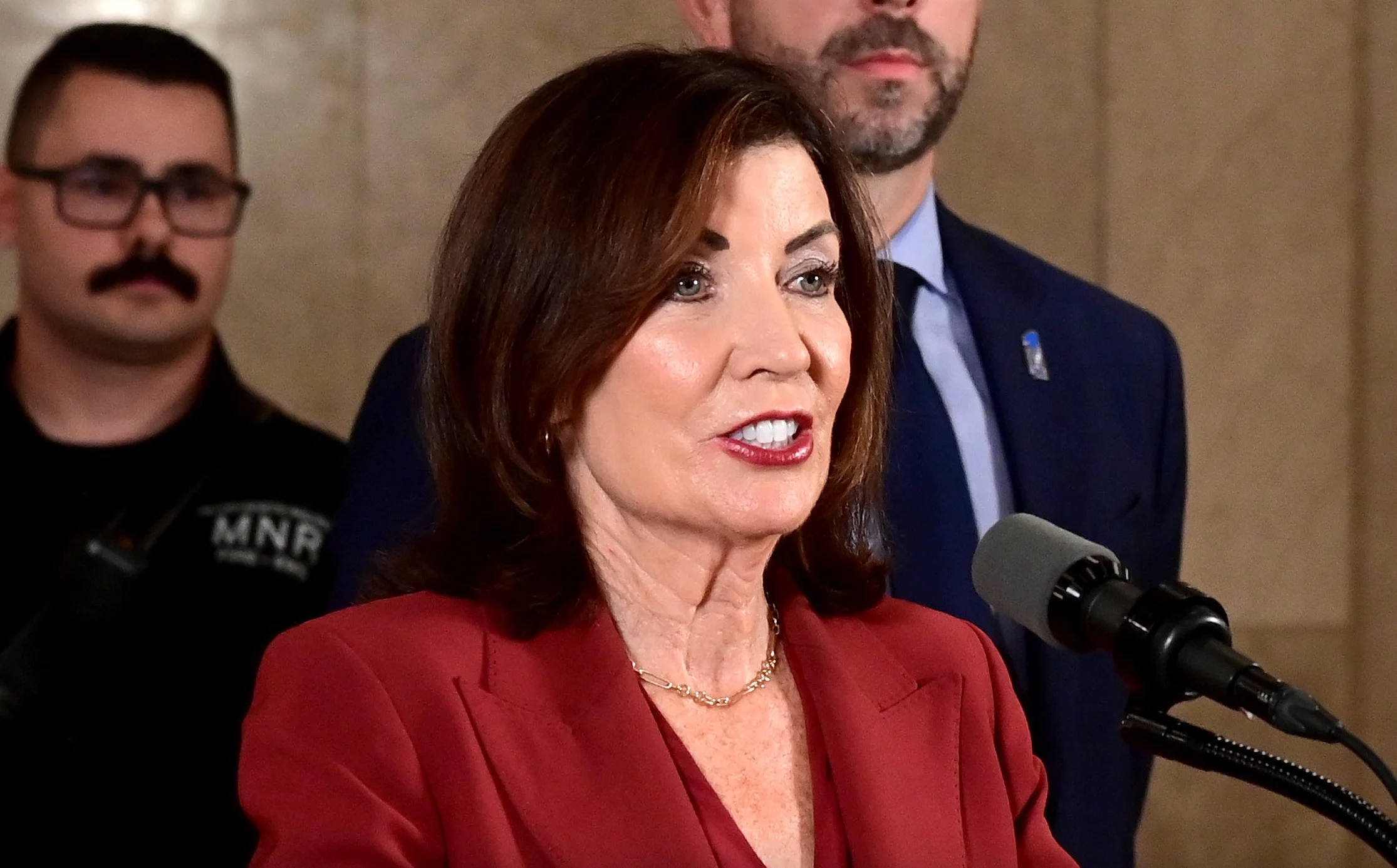 New York Governor Governor Kathy Hochul.