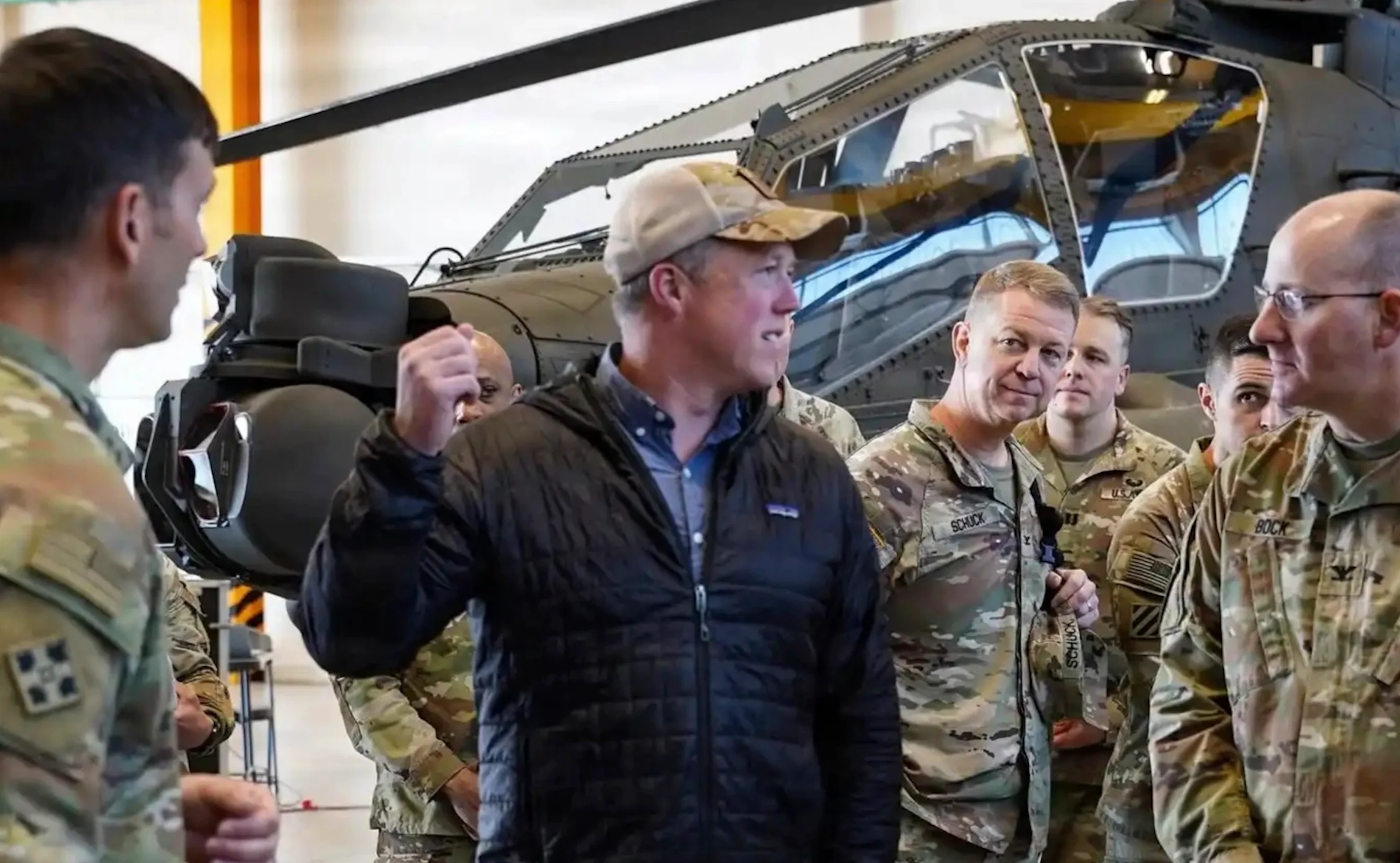 SECArmy Dan Driscoll visits USAG Ansbach.