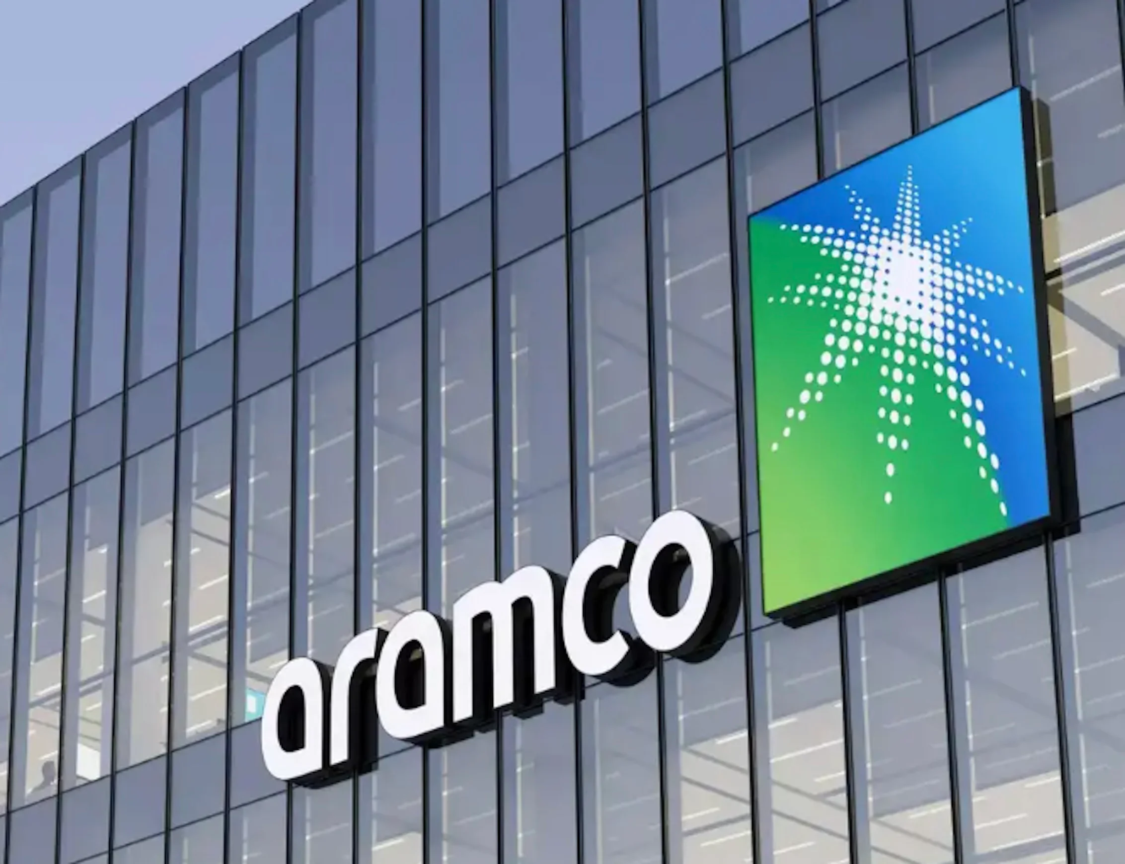 Saudi Arabia Aramco logo.