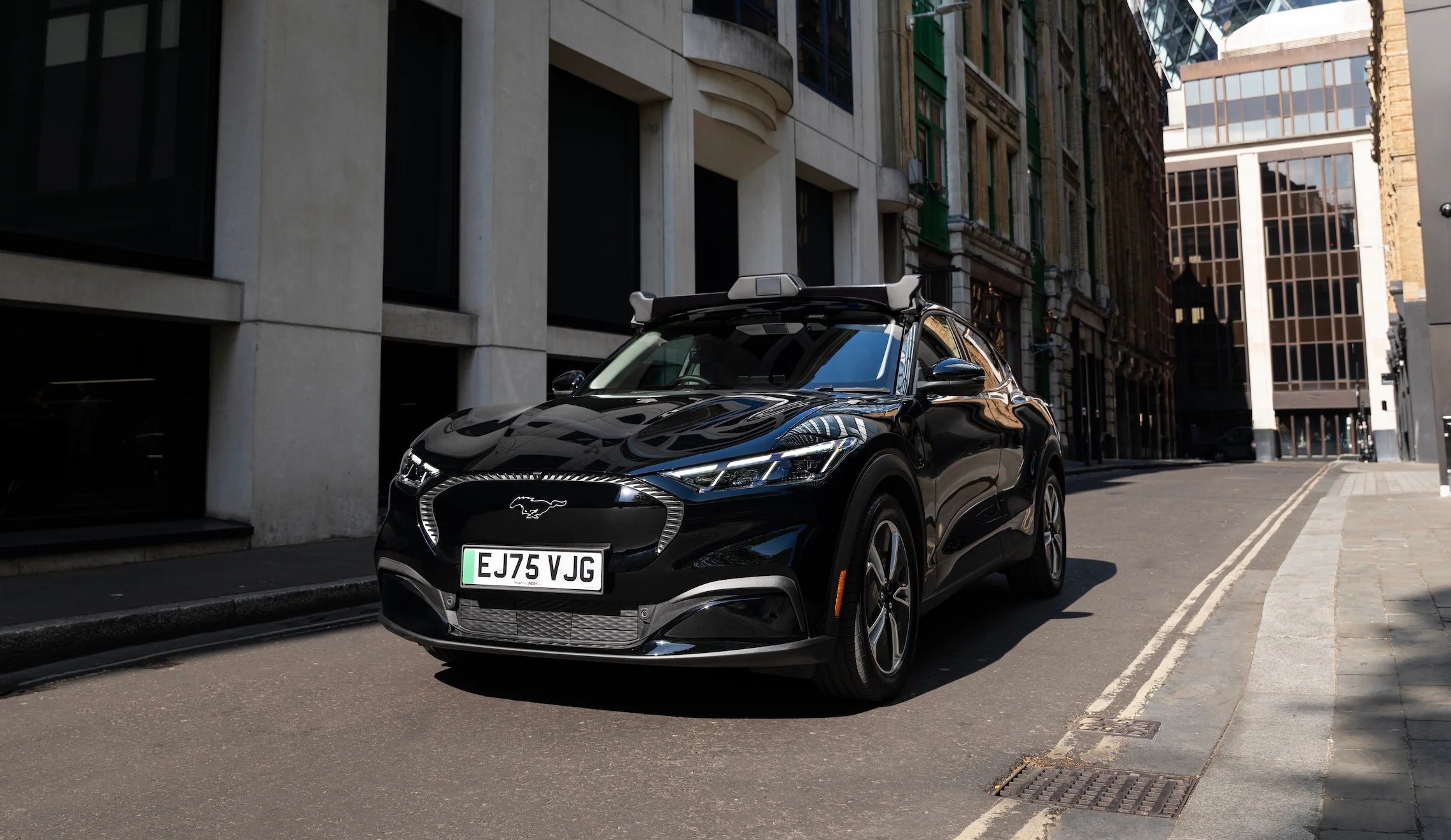 Wayve-Vehicle. Uber and Wayve London Robotaxi Launch.